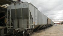 Transfer product from rail or truck